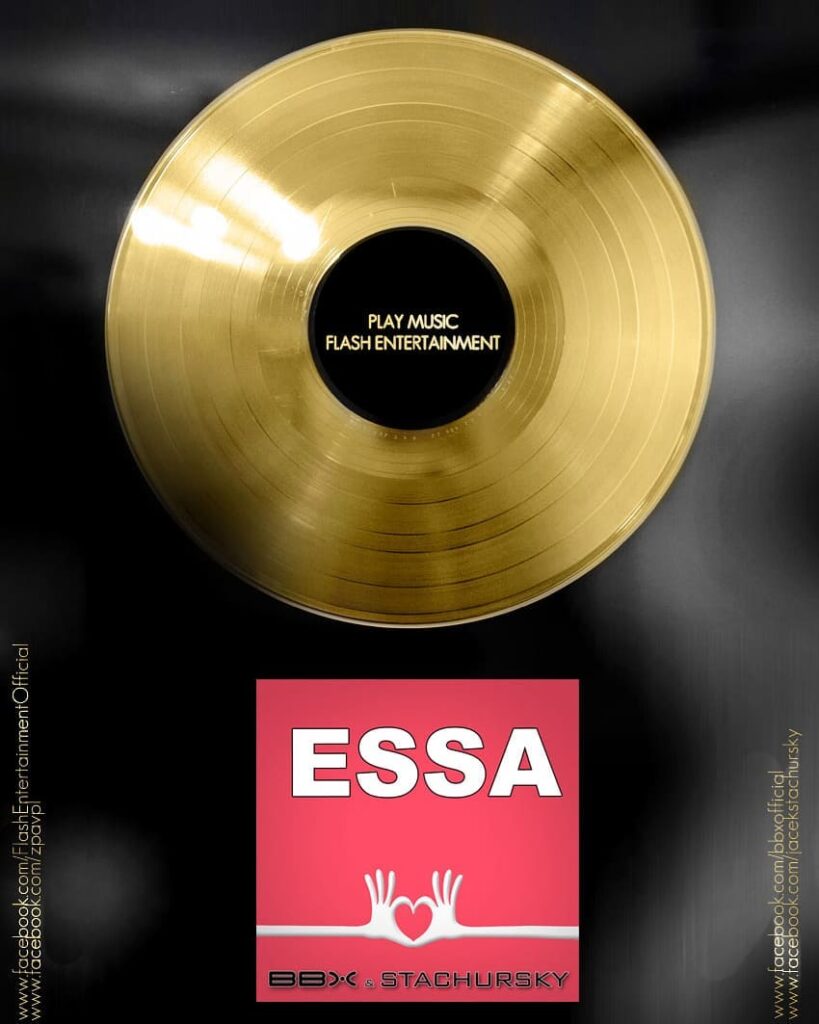 Złota płyta ZPAV BBX ESSA