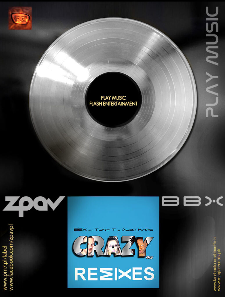 PLatynowa płyta ZPAV BBX Crazy