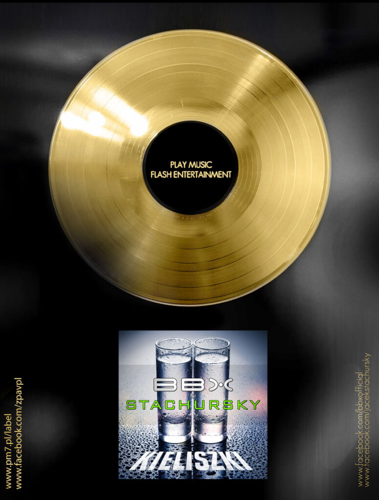 Złota płyta ZPAV BBX Kieliszki