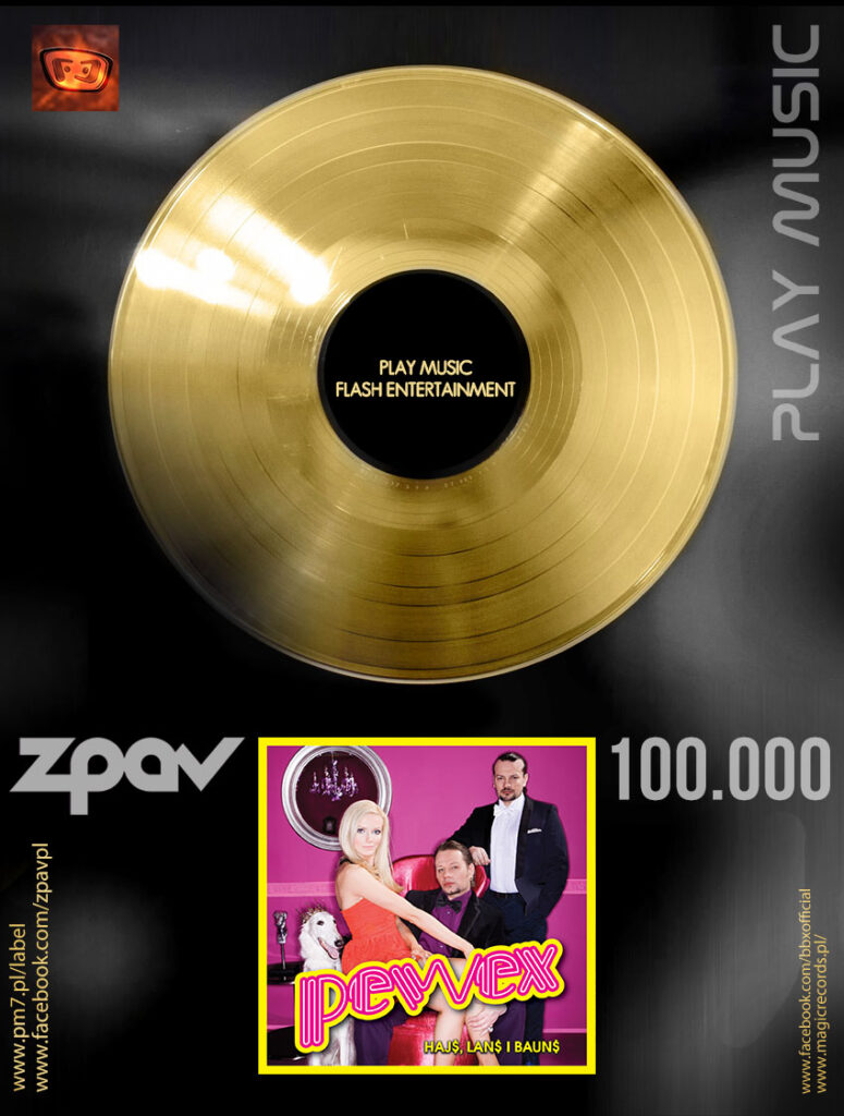 Złota płyta ZPAV BBX PEWEX